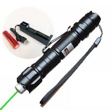 Indicator laser verde