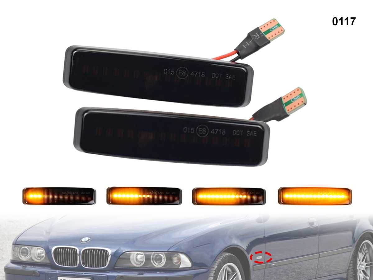 LED Lampi Semnalizatoare Dinamice Semnalizare Laterale BMW  5 E39