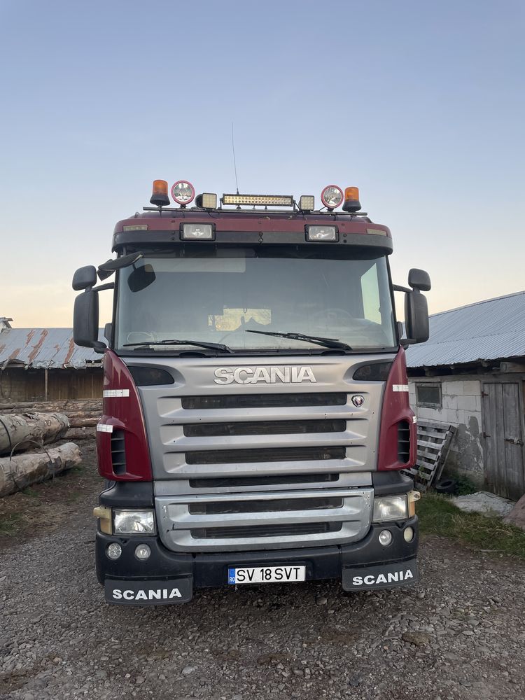 Scania v8 fara macara