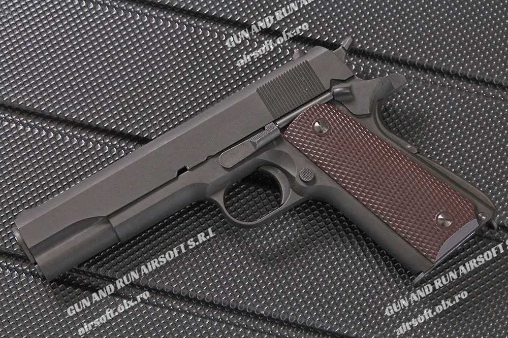 Pistol [MODIFICAT SPECIAL] Co2 Ultra Puternic V.2 METAL, Munitie 5J++