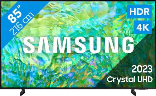Телевизор SAMSUNG 85" Crystal UHD 4K 2023 есть услуги доставки