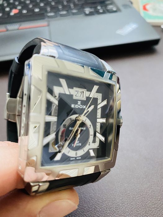 Edox Class Royale Big Date GMT