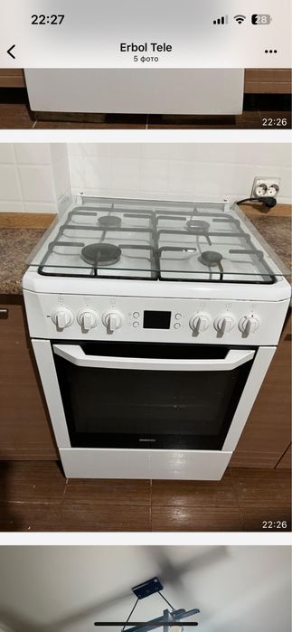 Газовая плита электрическая