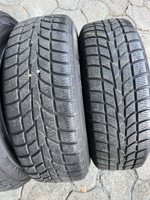 Jante otel 4x100mm, anvelope iarna 185/65 R15 Dacia Logan Renault Opel