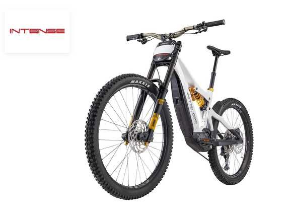 eBike Bicicleta Downhill Intense Tazer MX PRO Carbon Alb L/XL MTB