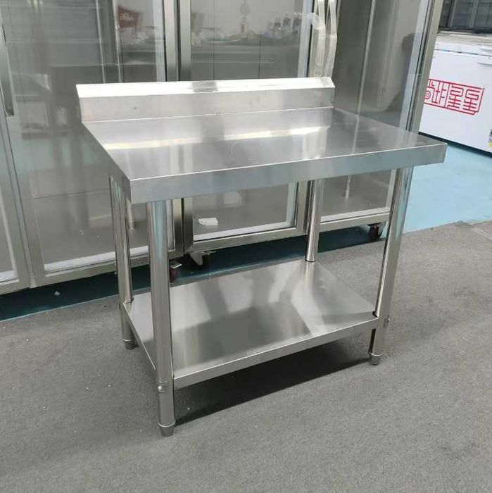 Masa de inox ,masa de lucru din inox cu polita ,transport gratuit