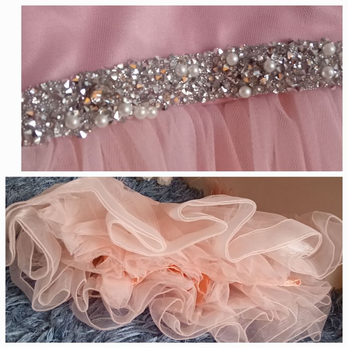 Rochita superba ptr botez ,marime 4-8L