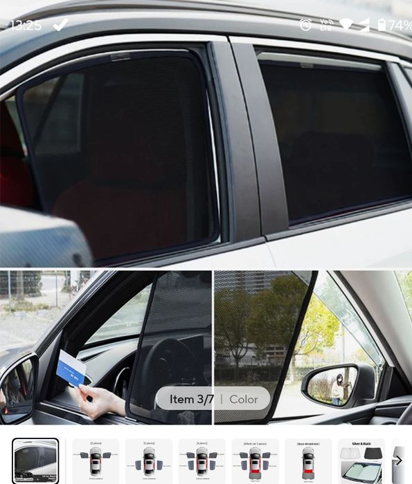 Продавам щори за предни врати Мазда 3 след 2019