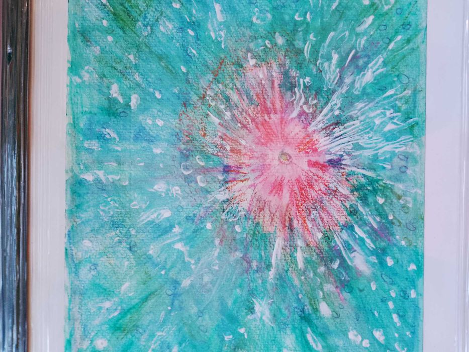 Картина смесена техника