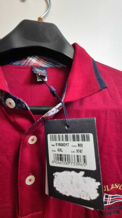 Мъжка тениска Paul&Shark, 6XL