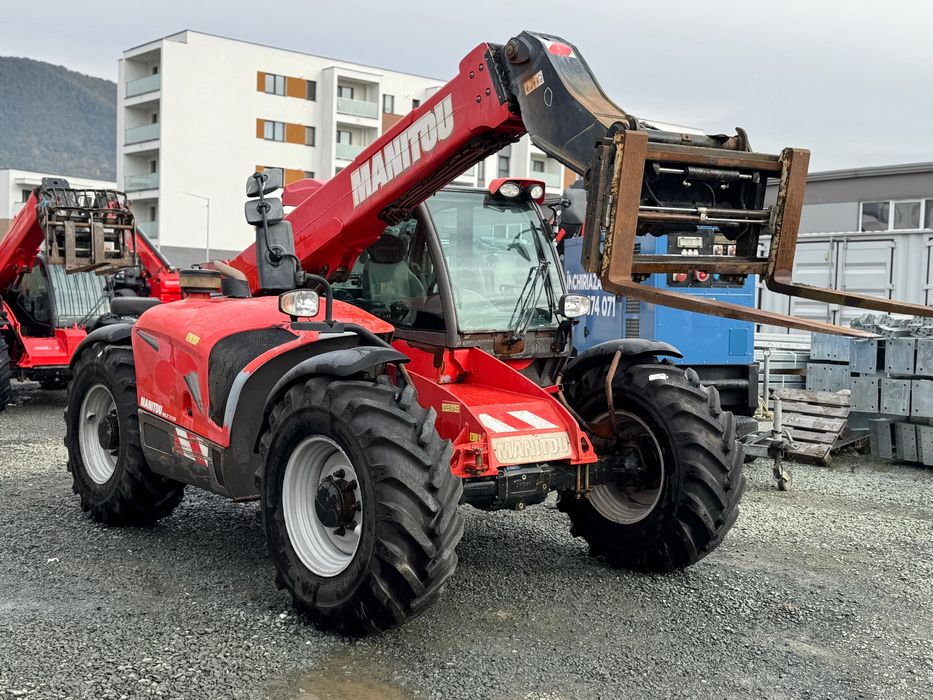 Manitou MLT 741 anvelope Alliance noi an 2016 furci hidraulice