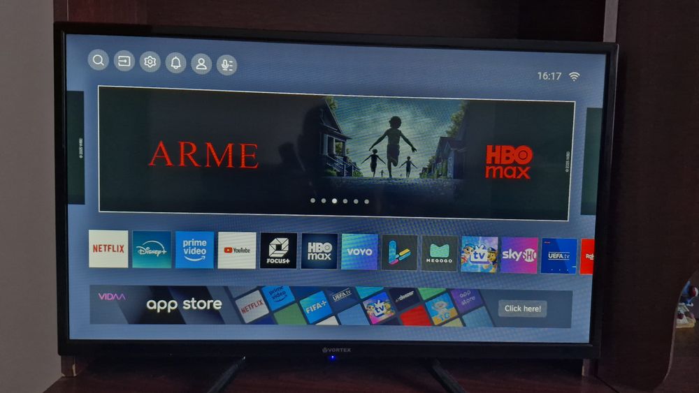 Vand tv smart vortex