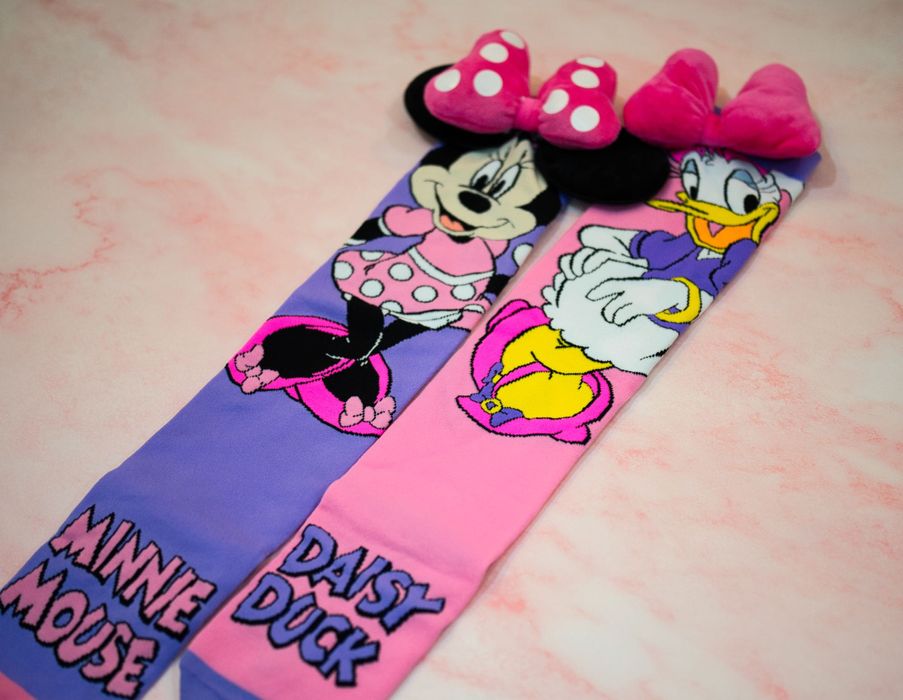 Детски чорапи Мини Маус и Дейзи с 3D ефект.