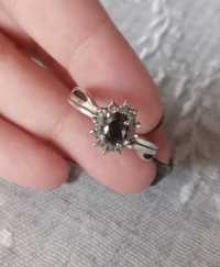 Сребърен пръстен с оникс