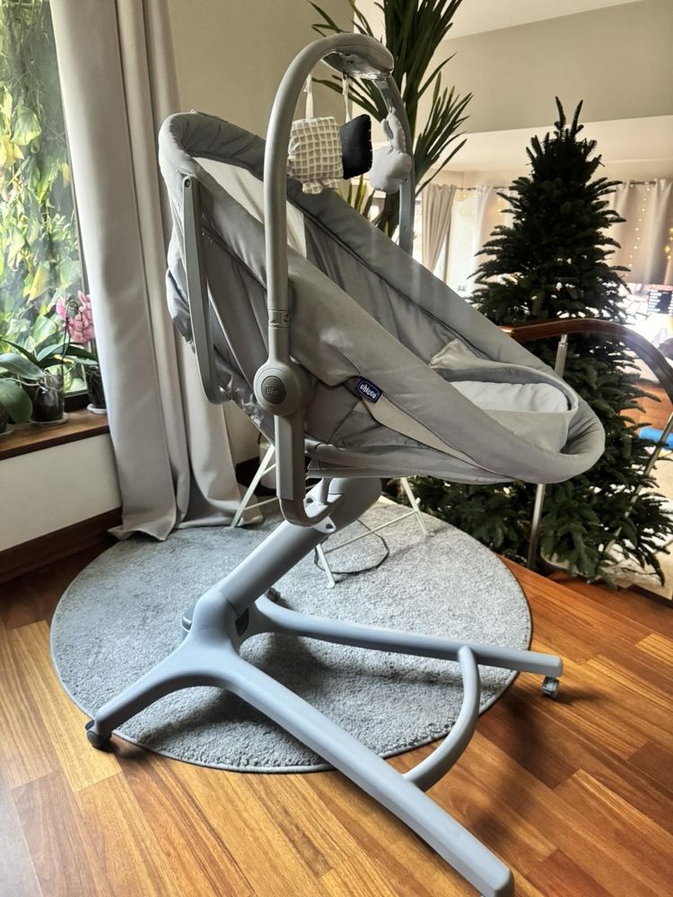 Chicco Baby Hug Air 4 in 1 - кошара, шезлонг, стол за хранене