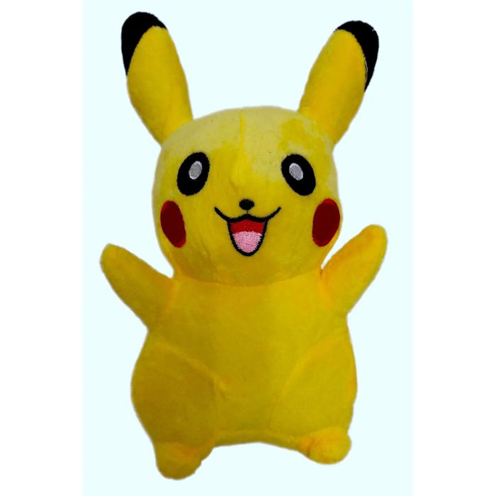 Плюшена играчка Pikachu Pokemon, Жълт, 30 см