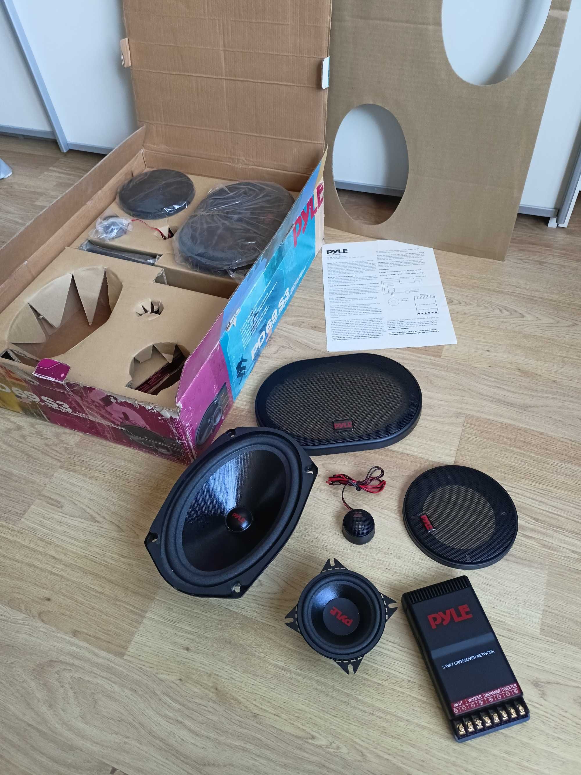 Активен буфер Axton Hifonics JBL Crunch Усилвател Brax кондензатор