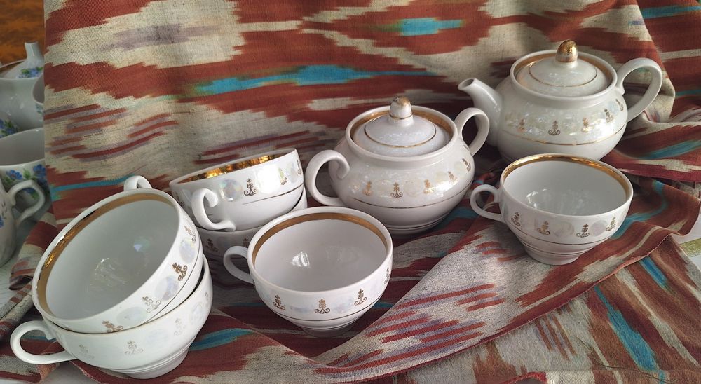 Сервизы советского периода.