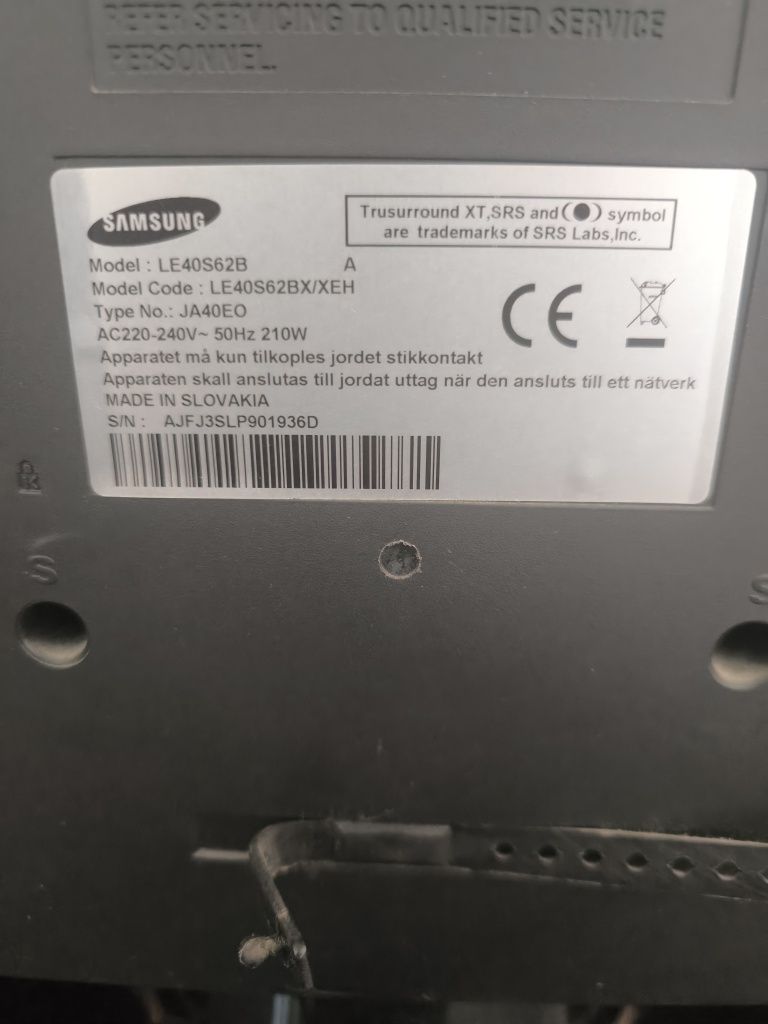 Самсунг 40 за части LE40S62BX