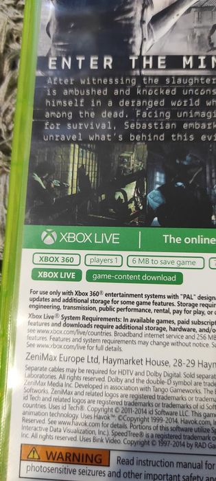 Transport 16 lei Joc/jocuri The Evil Within Xbox360