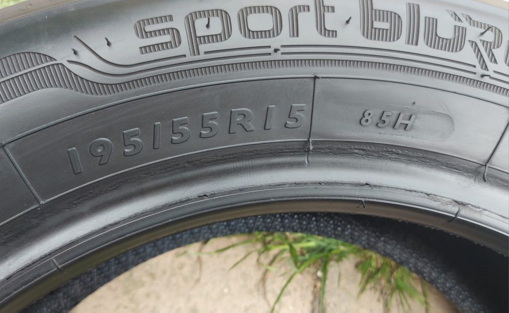 Set 4buc 195/55 R15 85H Dunlop Sport bluResponse vară