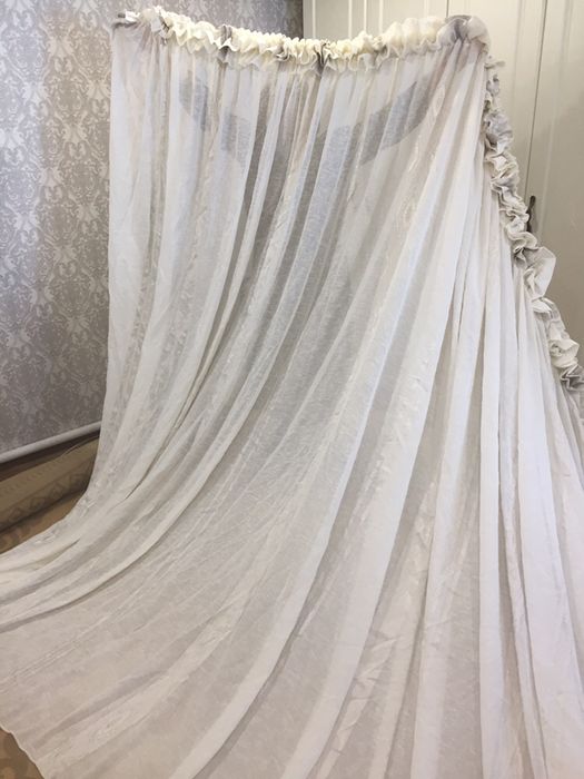 Продам тюль, материал-лён, высота 2 метра, смотреть фото, цена-10.000