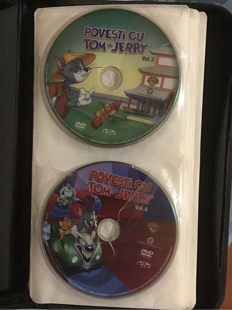DVD-uri cu desene animate Tom&Jerry