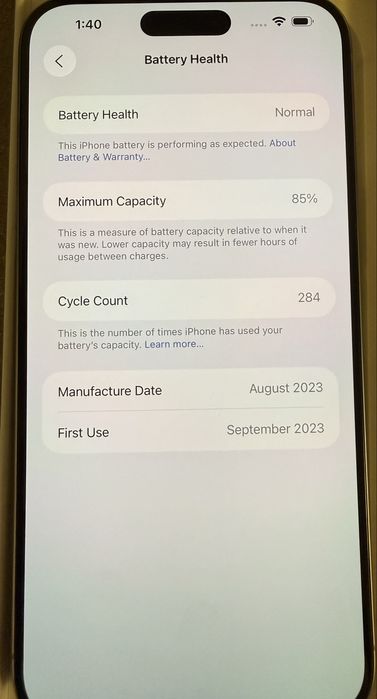 IPhone 15 Pro Max 256GB Natural Titanium