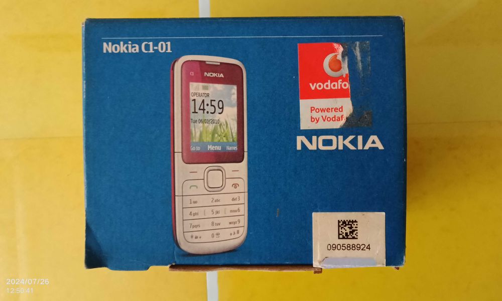 Cutie veche de telefon Nokia de la operatorul Vodafone