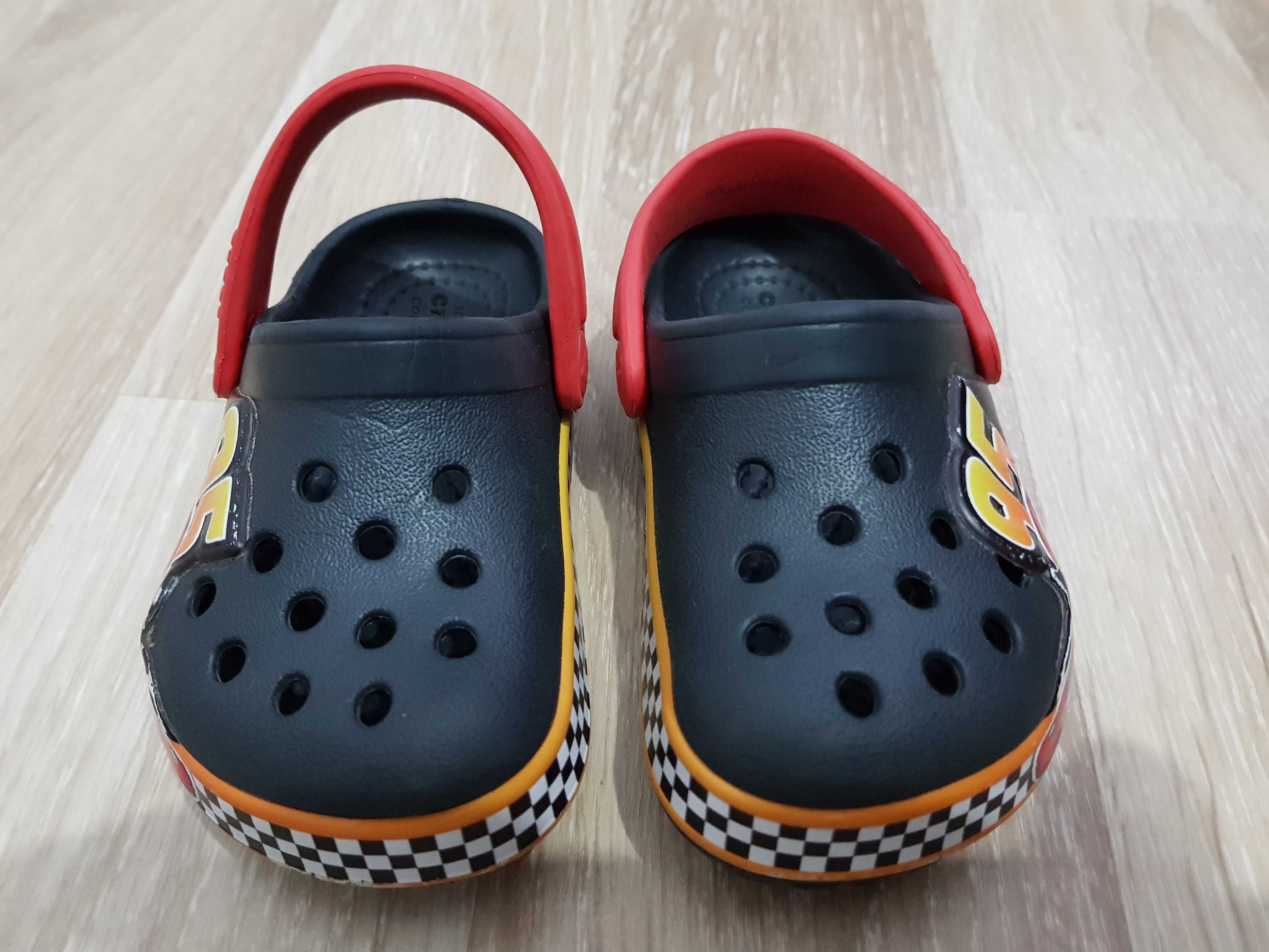 Adidasi Sandale Slapi Crocs Fulger McQueen mărimea 19/20 nike jordan