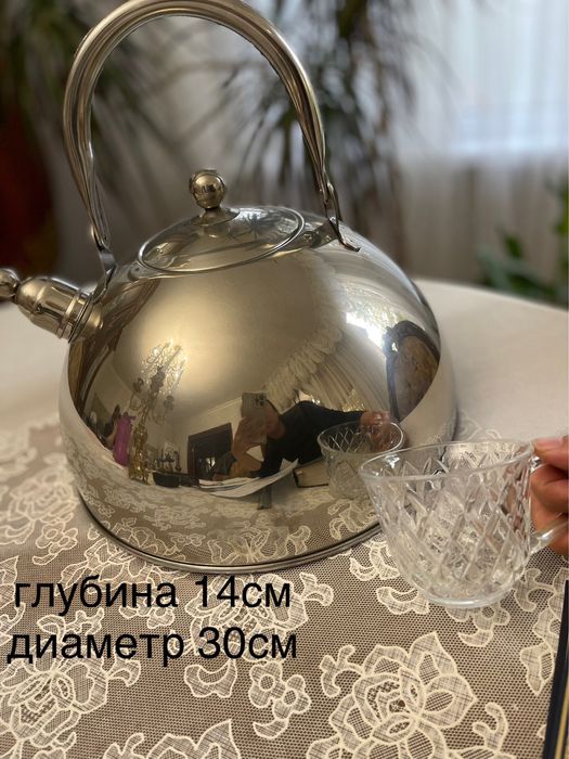 Новый большой чайник для большой семьи)