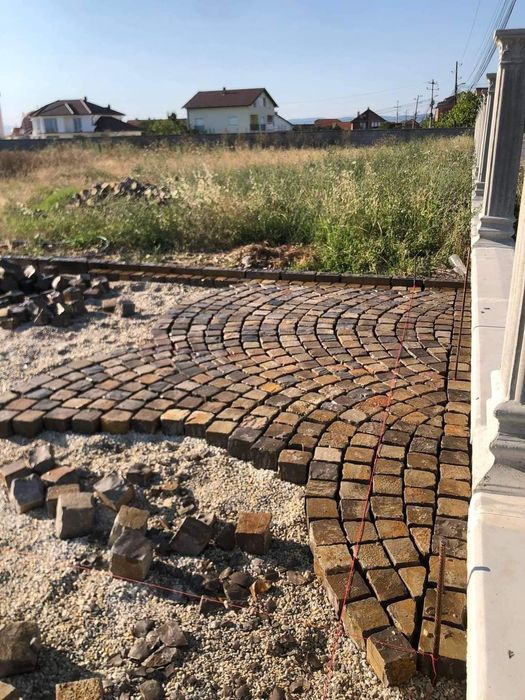 Piatră cubică Andezit, mă deplasez oriunde în Țară