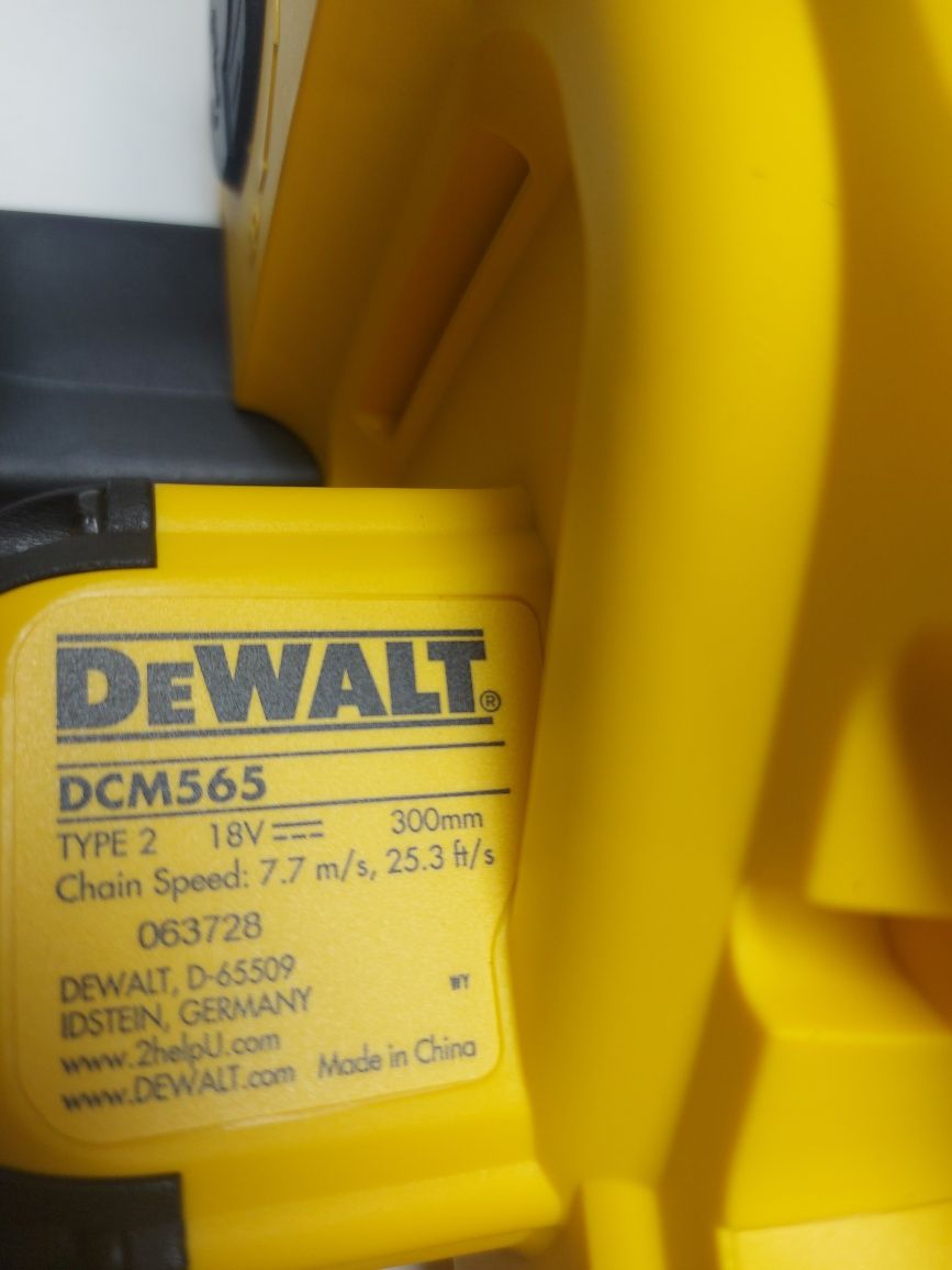 Нова акумулаторна резачка Dewalt DCM565N