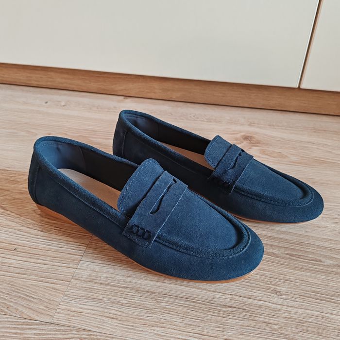 Нови велурени дамски мокасини на марката Esmara - 39 номер