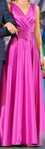 Rochie roz cu funda