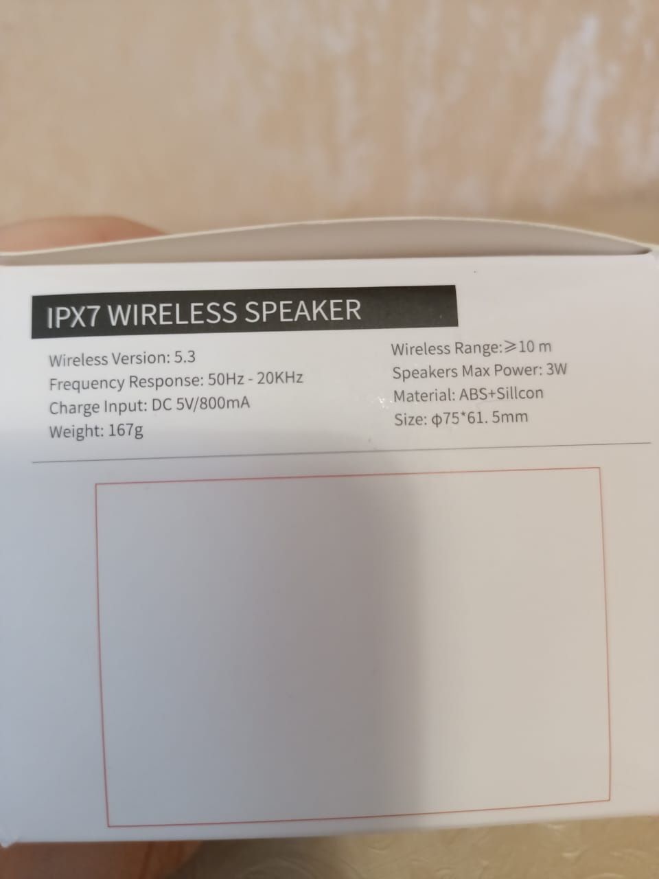Bluetooth колонка BT-2602 (розовый)