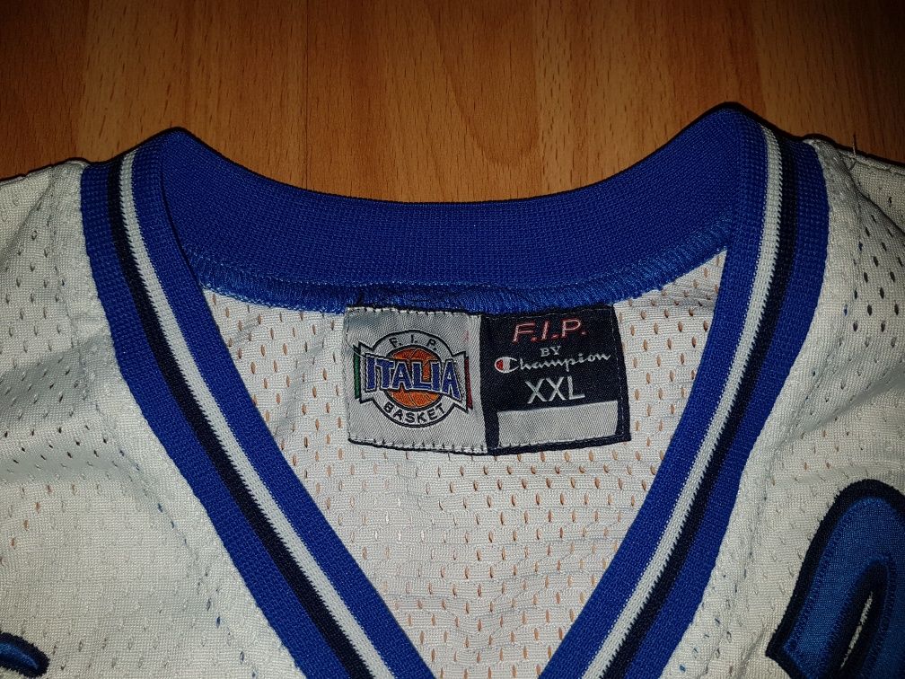 Tricou Basket Italia Champion 2001 NEPRETUIT