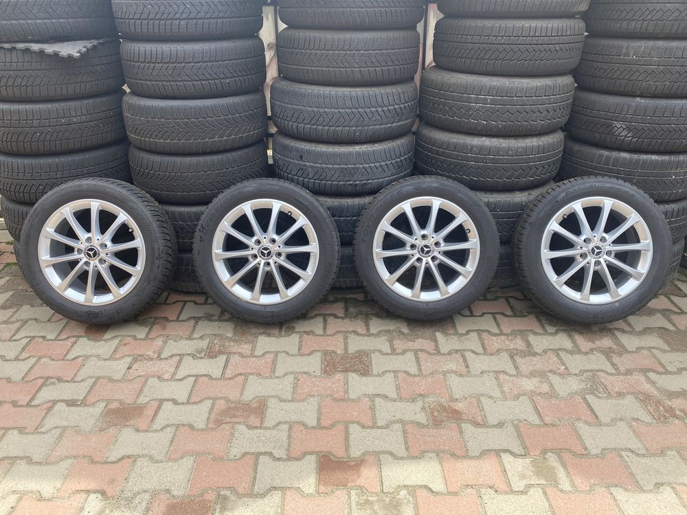 Roti/jante Mercedes A/B ,C,CLA  205/55/17 anvelope ms senzori presiune