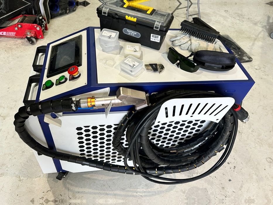 Sablare laser 2.5 kw 3 utilizari ! IGOLDENLASER