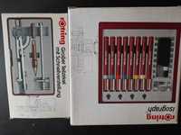 Trusa Rotring Isograph 8 piese si Compas Rotring Profesional Arhitect