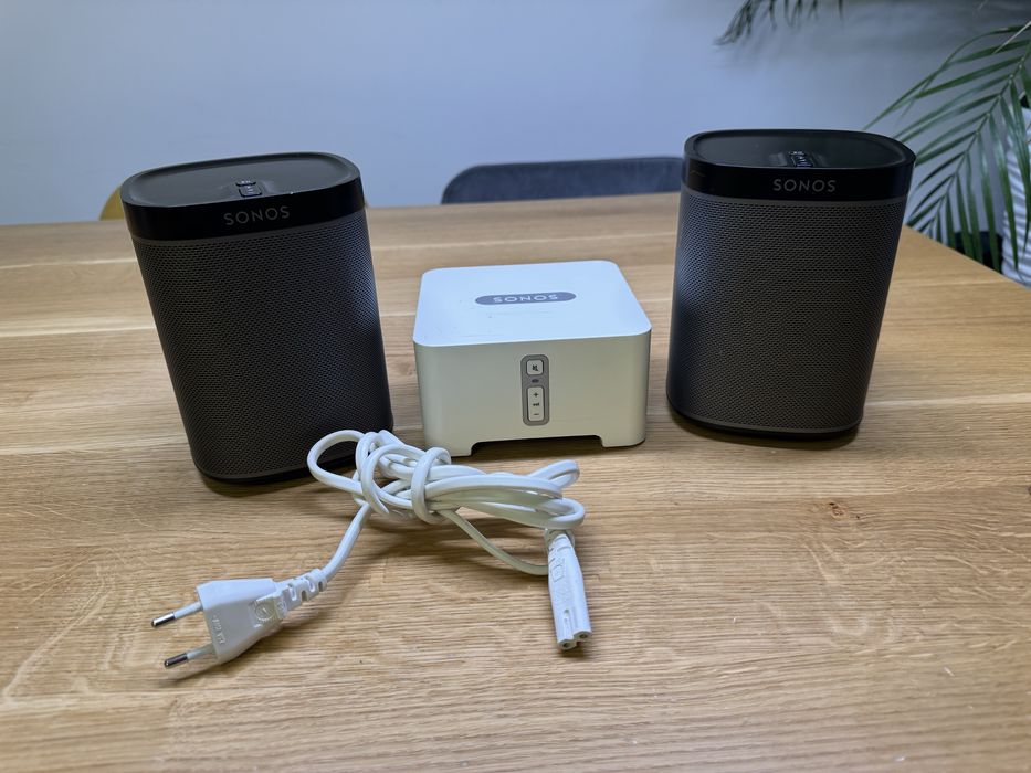 Pachet Sonos Play 1 + amplificator Sonos Connect