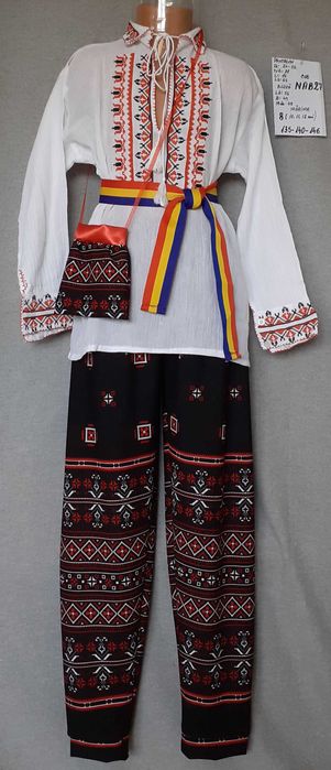 Costum popular pentru copii 8-9-10-11-12-13 ani