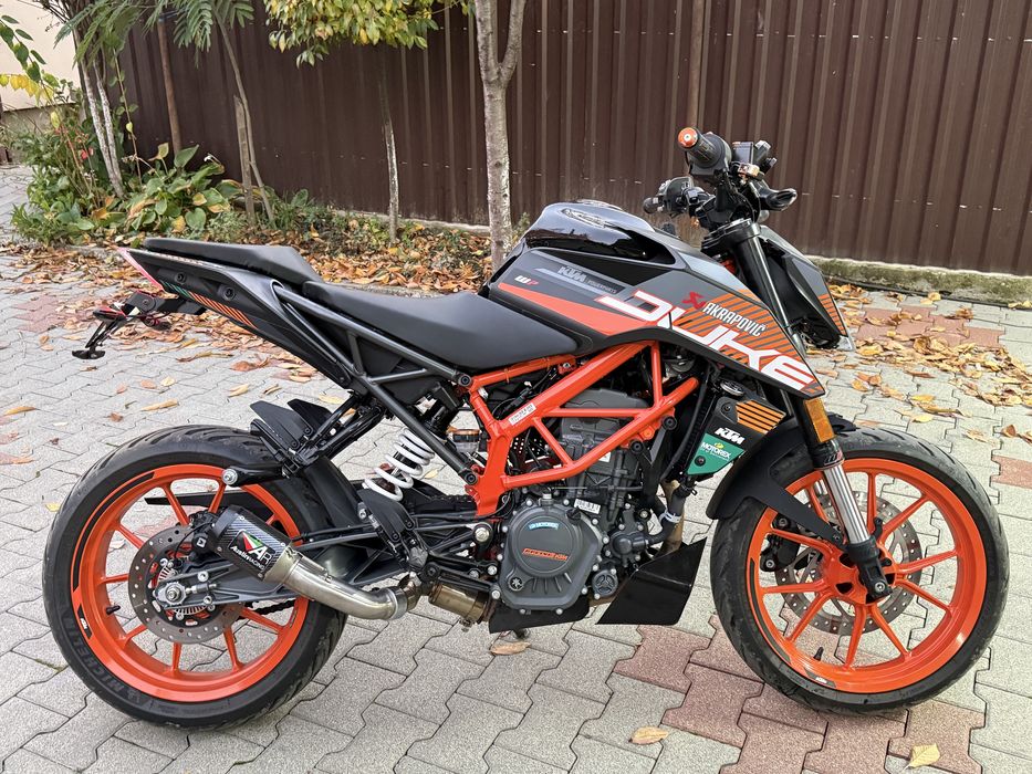 Ktm duke 125 2023.10 Inmatriculat Limited 7200km