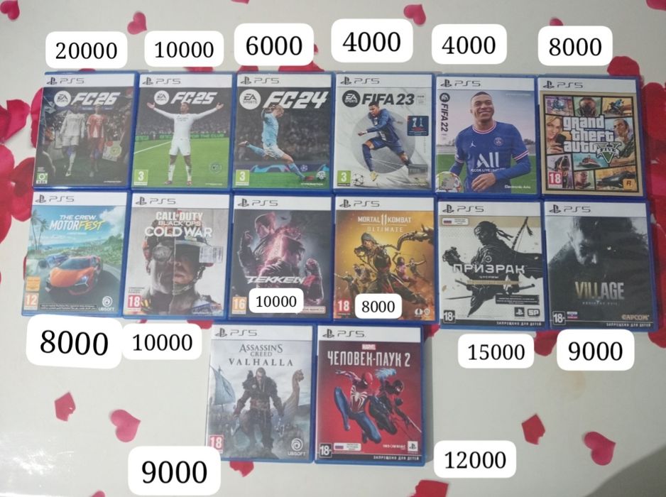 Игры диски для Playstation 4-5