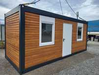 Container modular tip birou, magazin, vestiar, depozitare  6 x 2.40m
