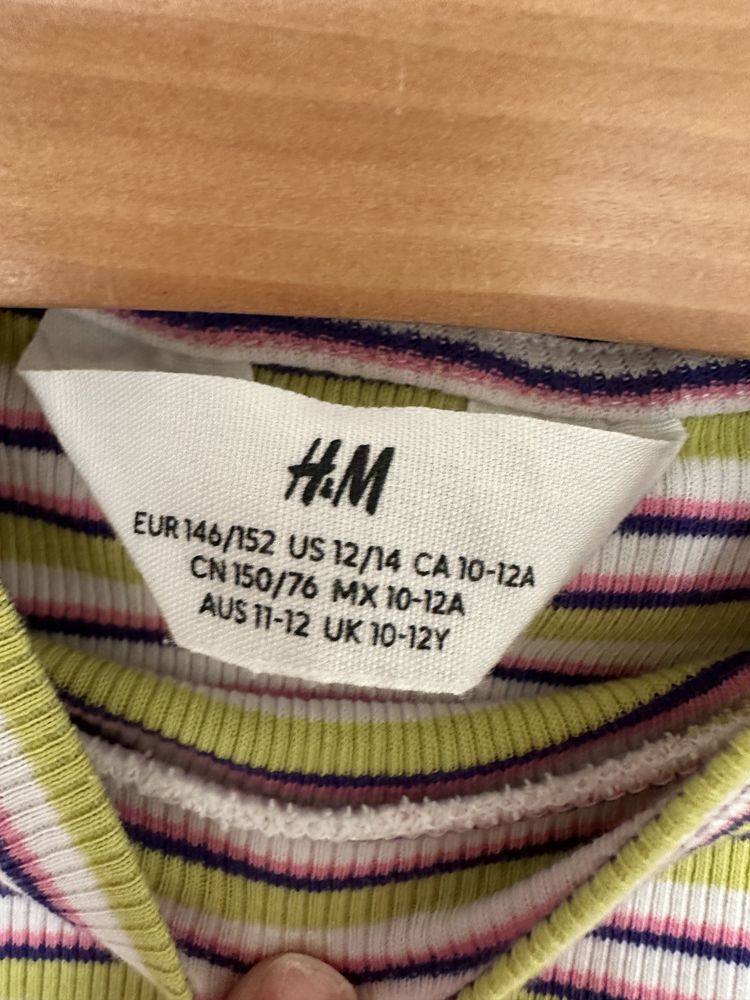 Кроп блузка H&M, размер 152см