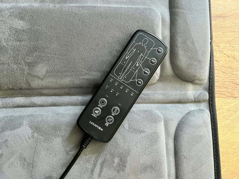 Saltea de masaj Lanaform cu încălzire și vibrații