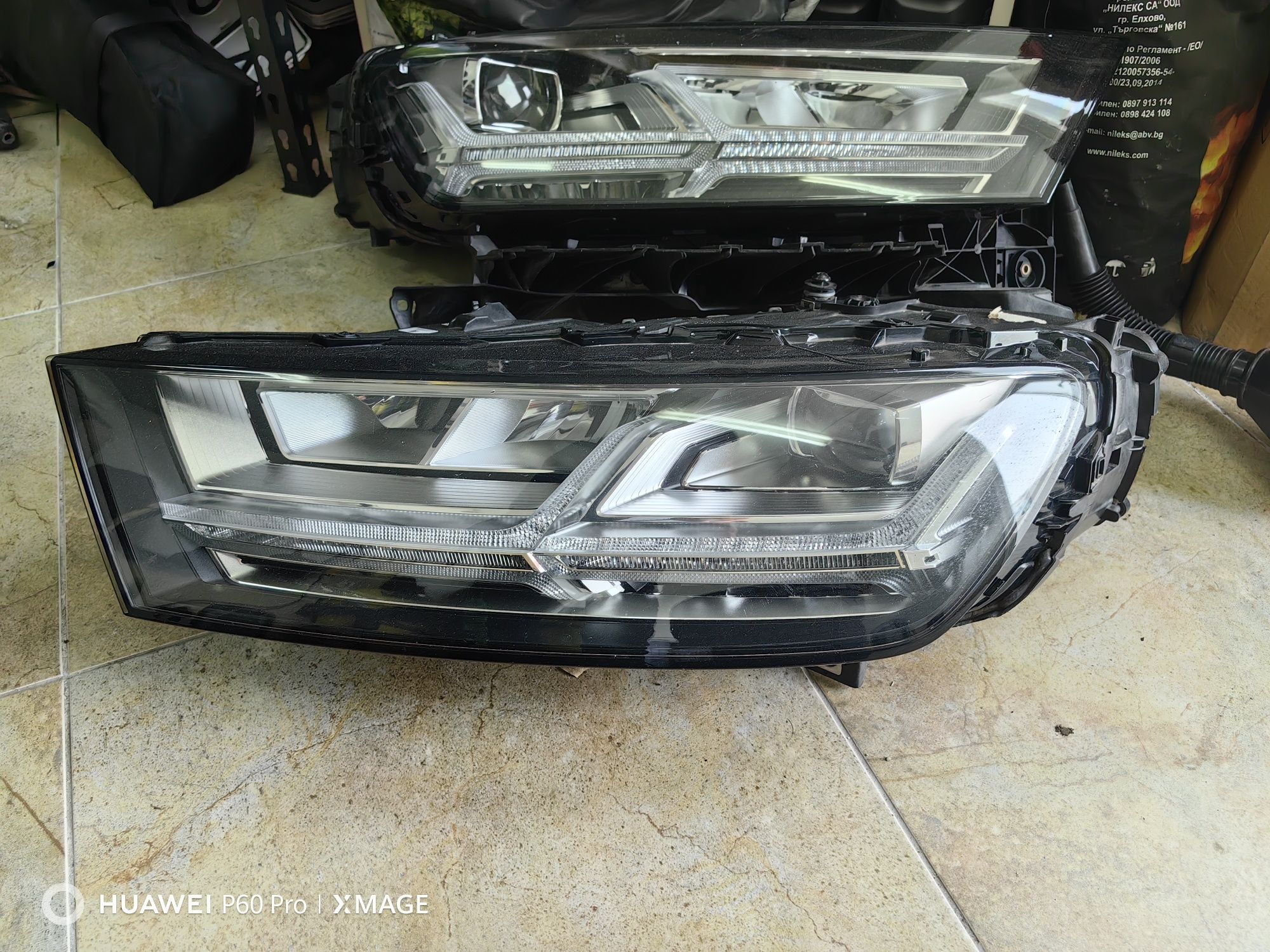 Оригинални Фарове Audi Q7 2017 FULL LED