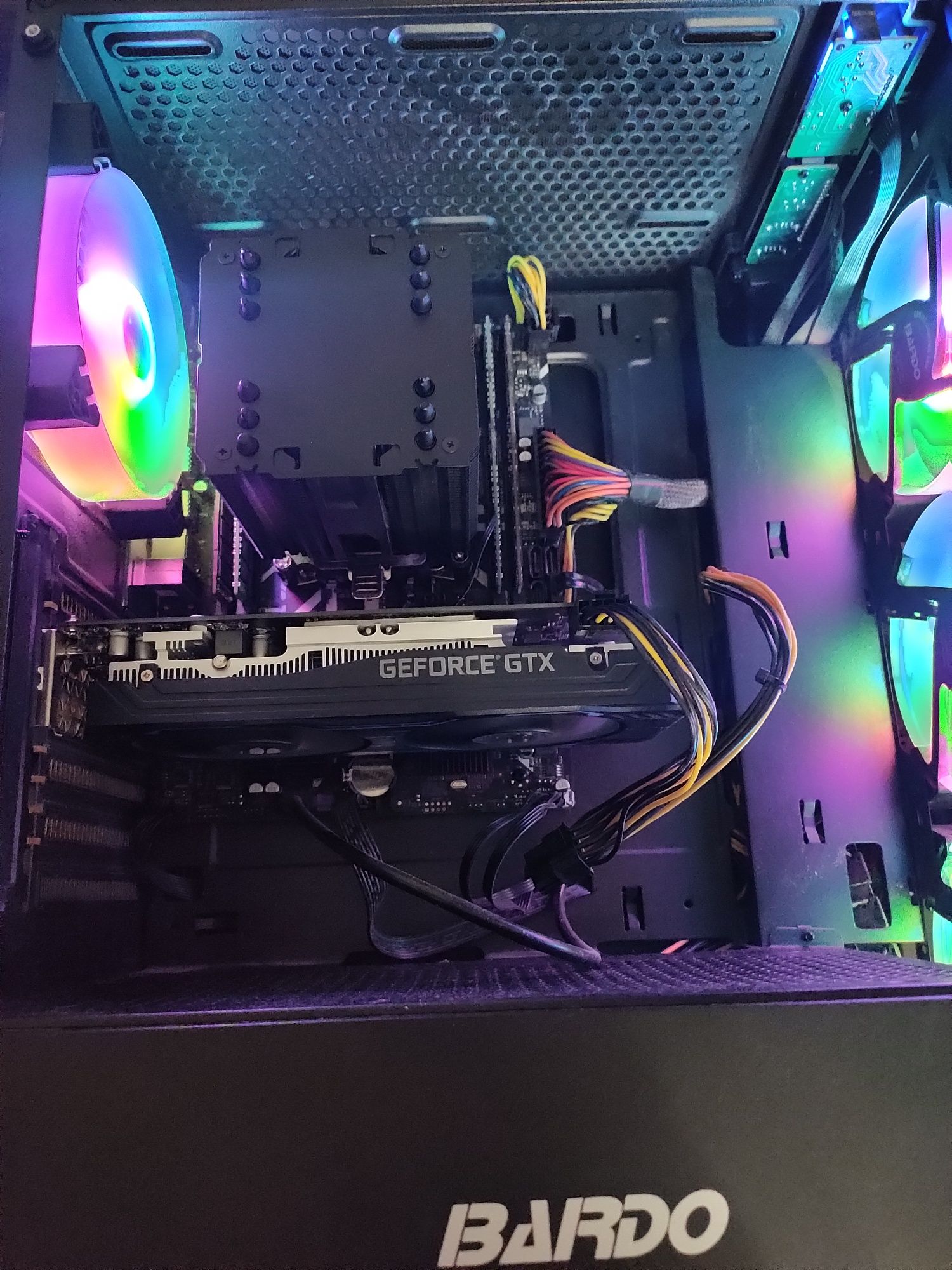 GTX1660 Super/96gb DDR4/Xeon e5 2680-v4/Кейс RGB 4-x colers/Blok 650W/