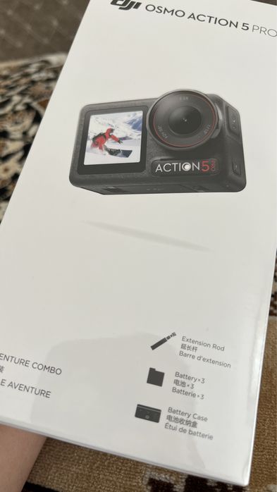 Экшн камера DJI Osmo Action 5 Pro Adventure Combo